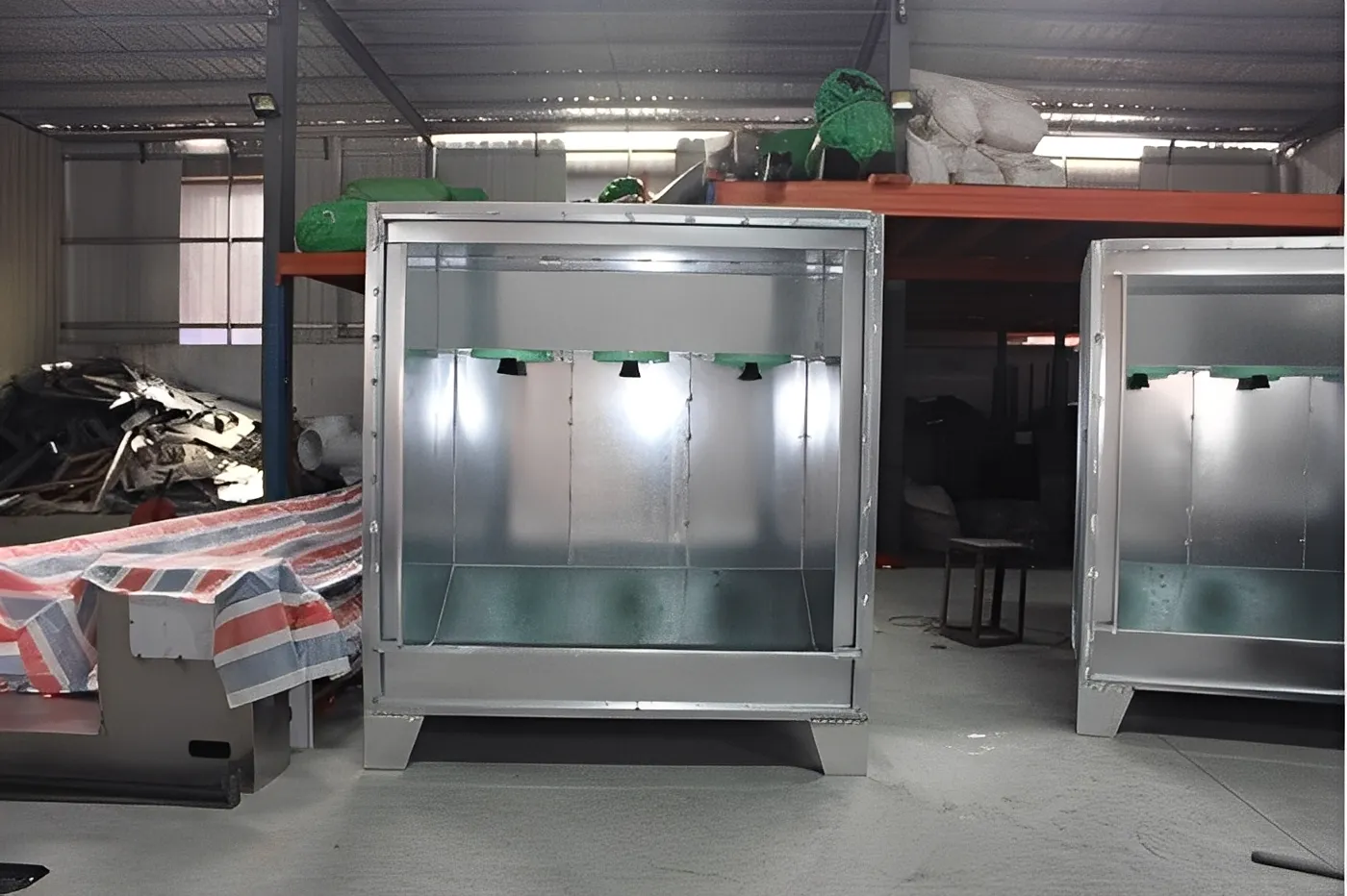 Custom powder coating racks and hooks