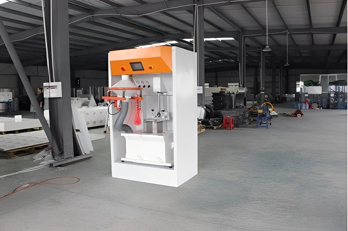 Powder coated enclosures and racks