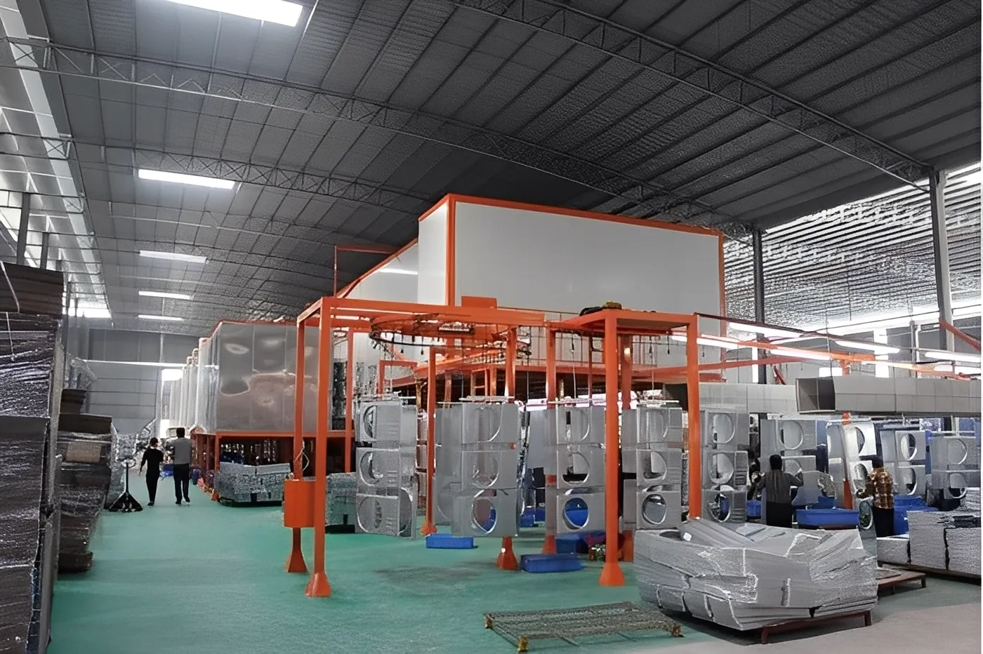 7-9 stage high performance spray line