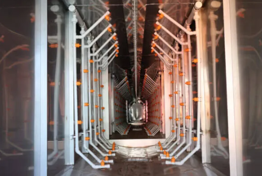 Powder coating pretreatment system