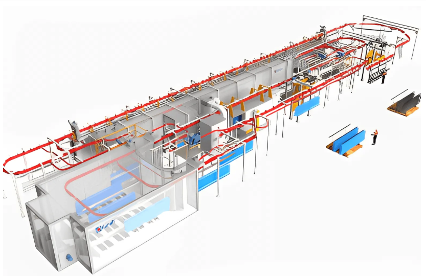 Complete line sketch