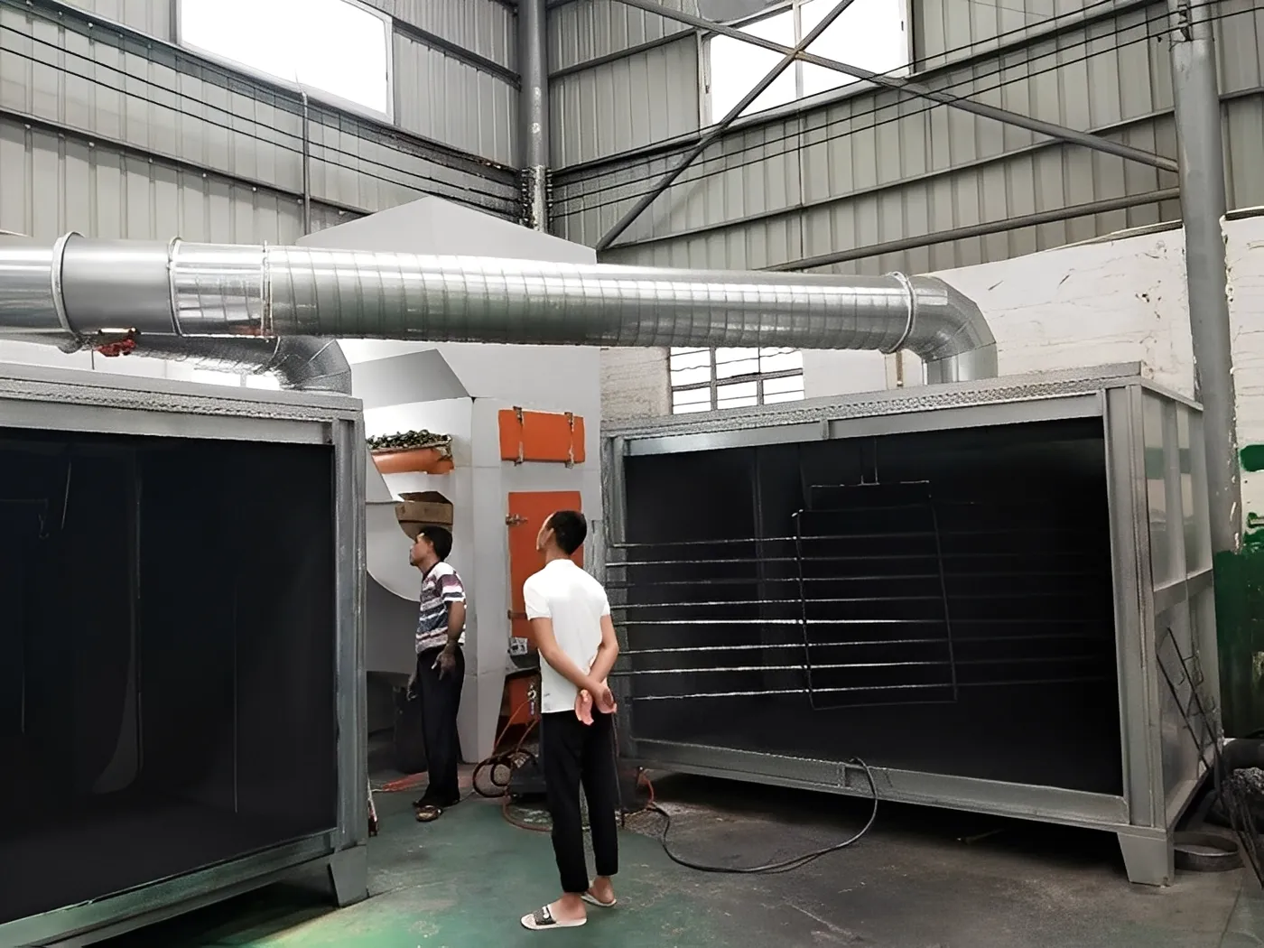 Furniture frames before powder coating