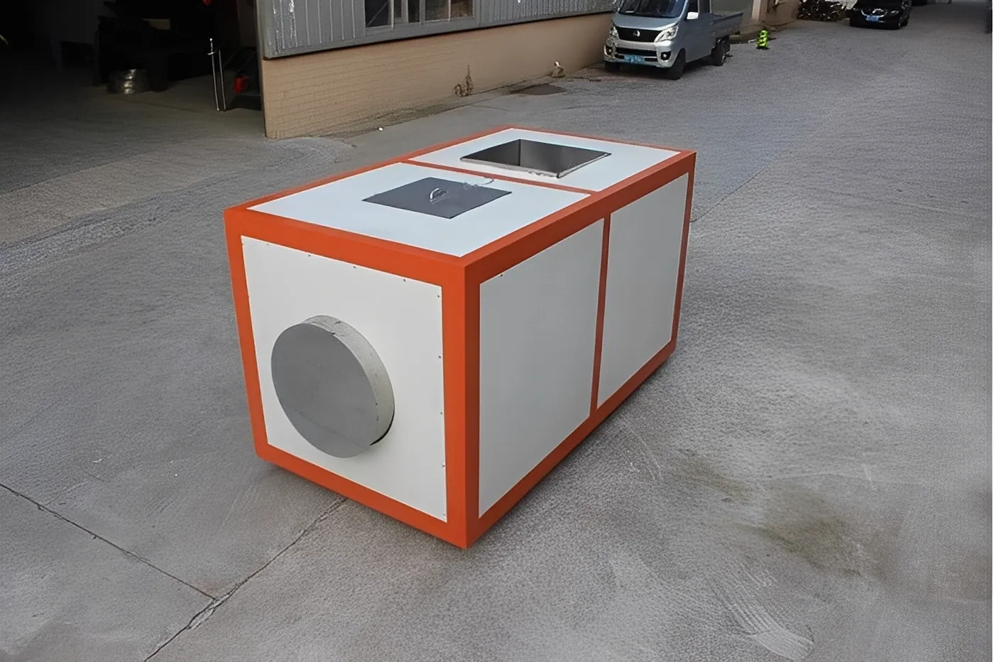 Powder coating oven