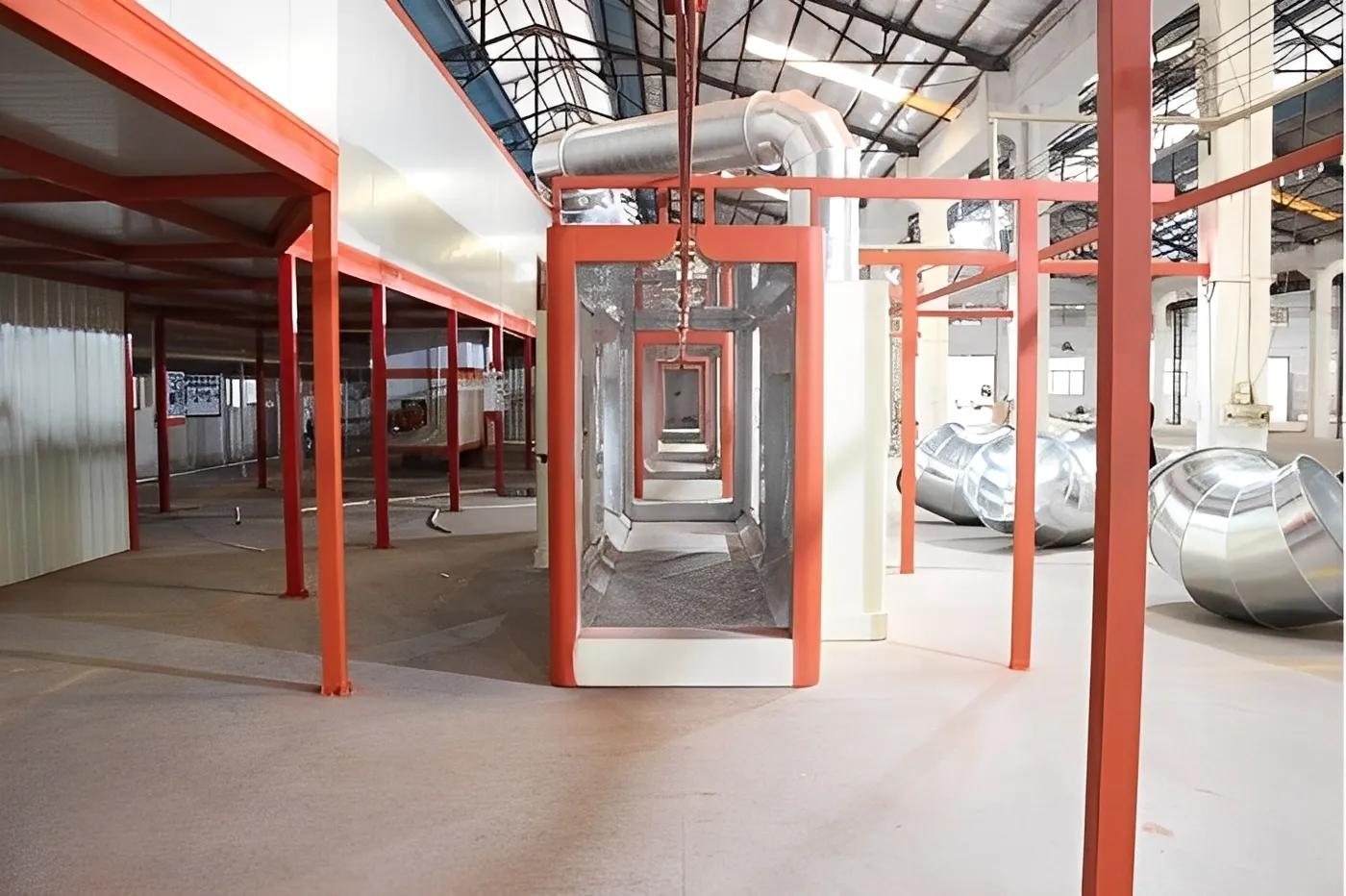 Manual booth workstation