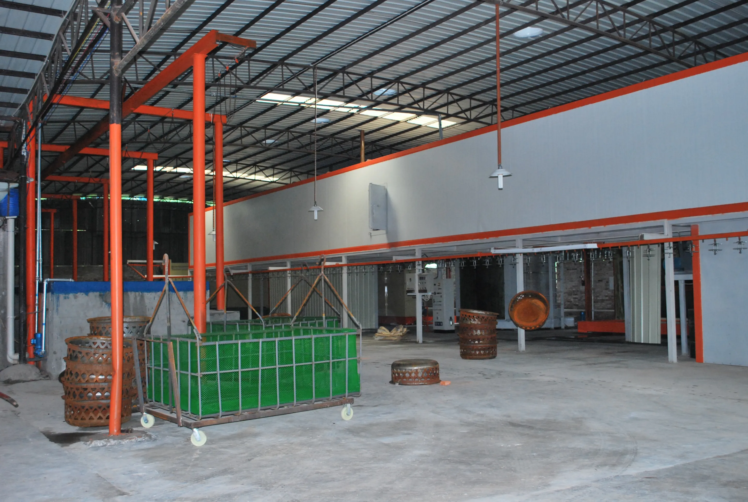 Dự án phủ các bộ phận kim loại tấm
