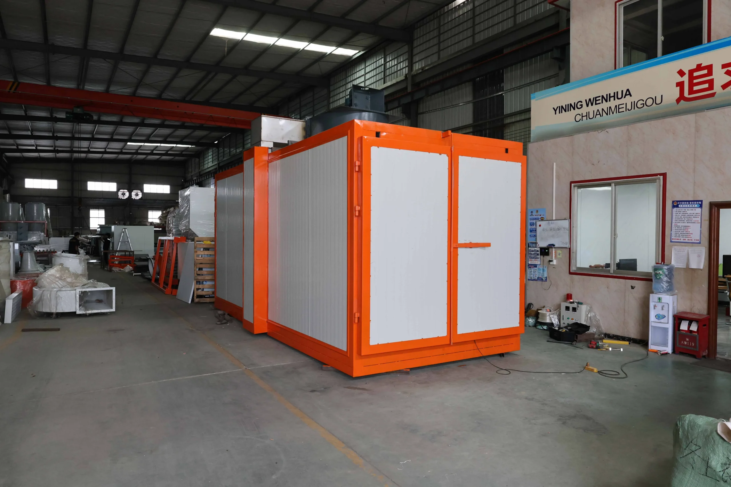 Cartridge filter powder recovery