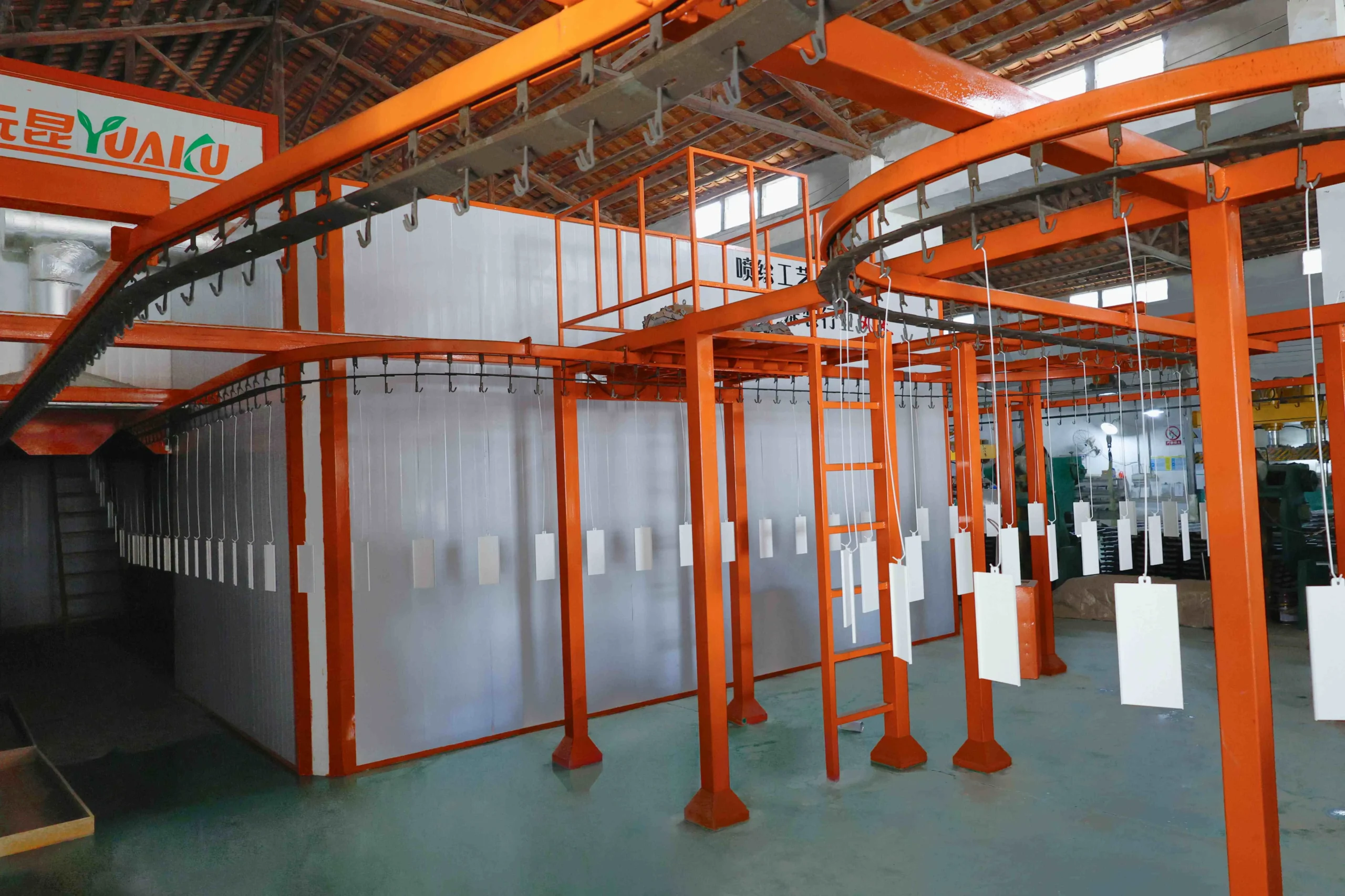 Conveyor and hanger fabrication