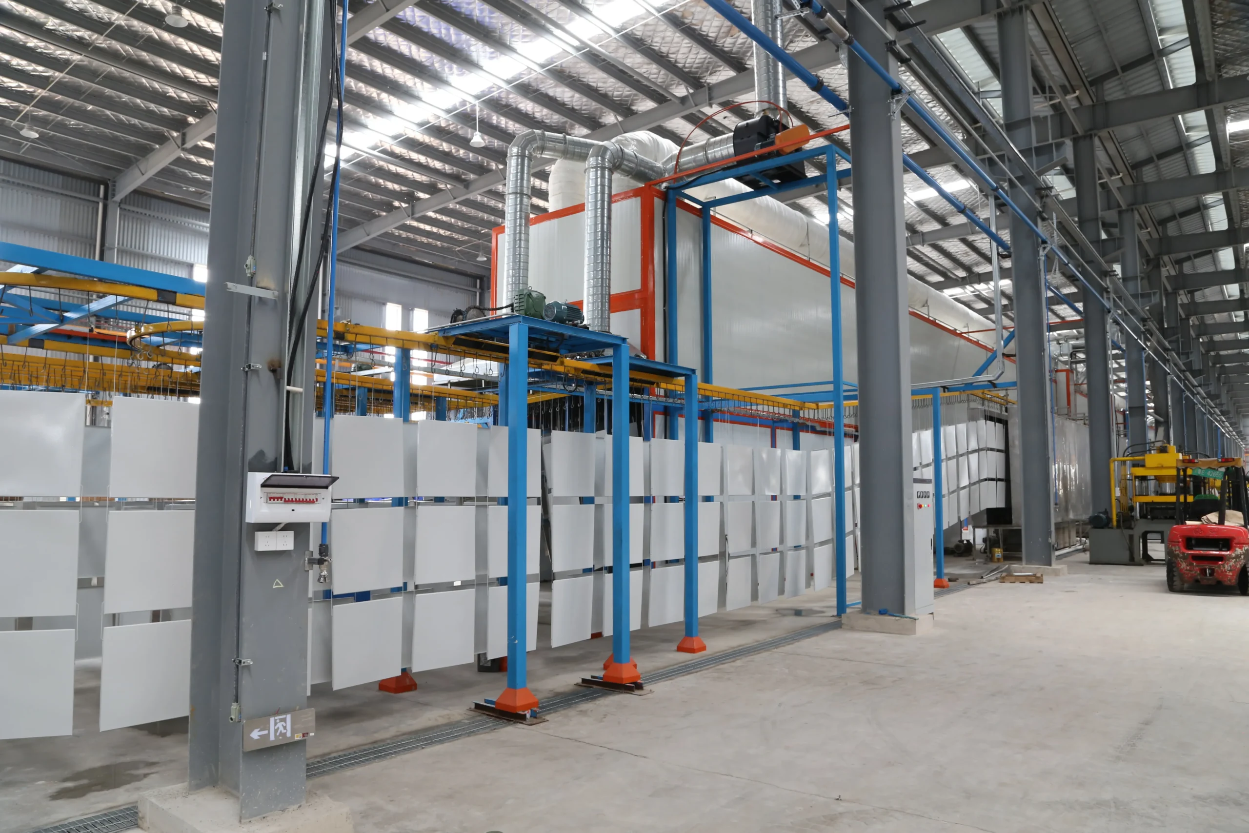 Professionelles Aluminium-Vorbehandlungssystem mit Sprühanlage