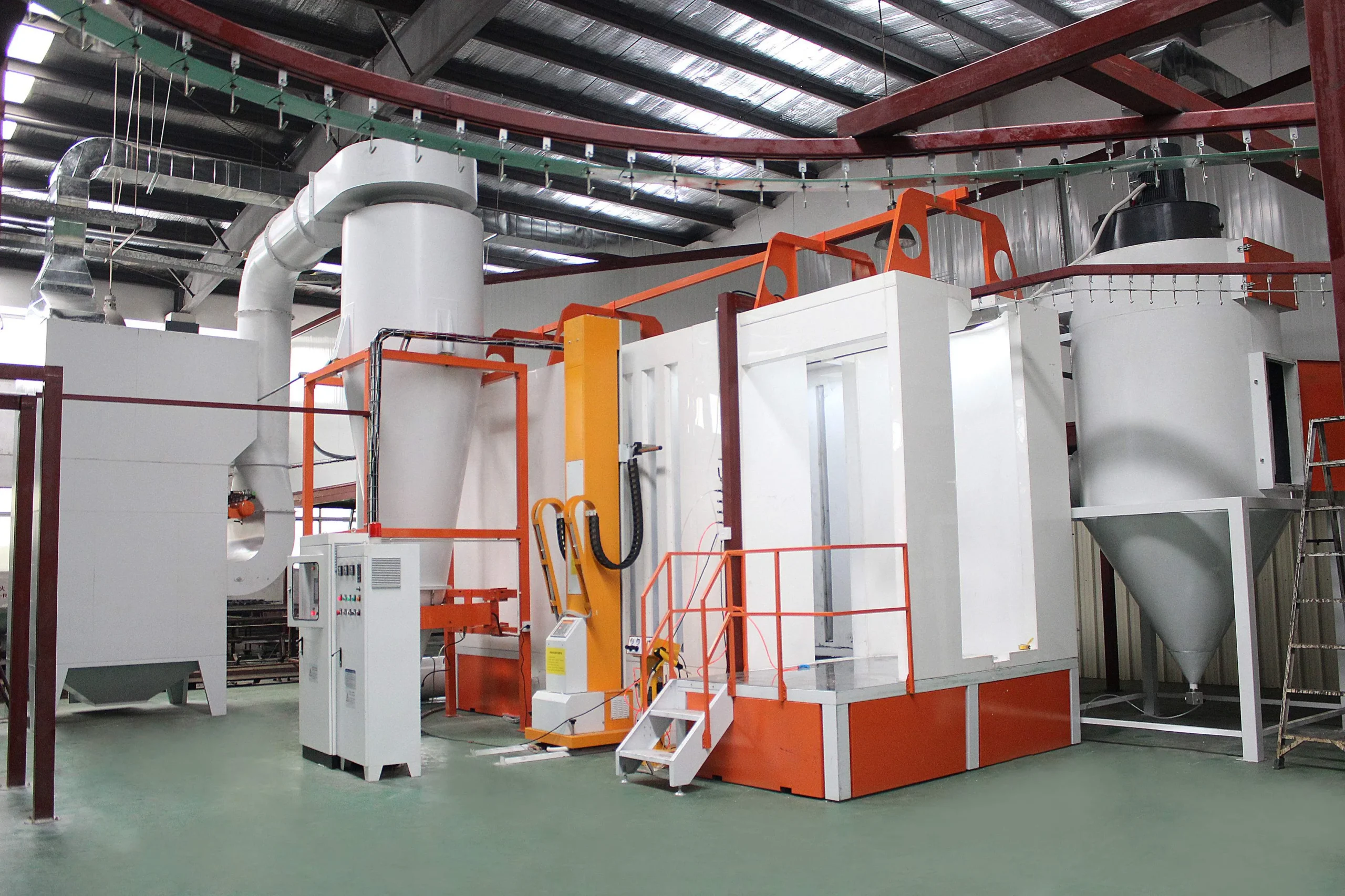 Buồng phun sơn bột