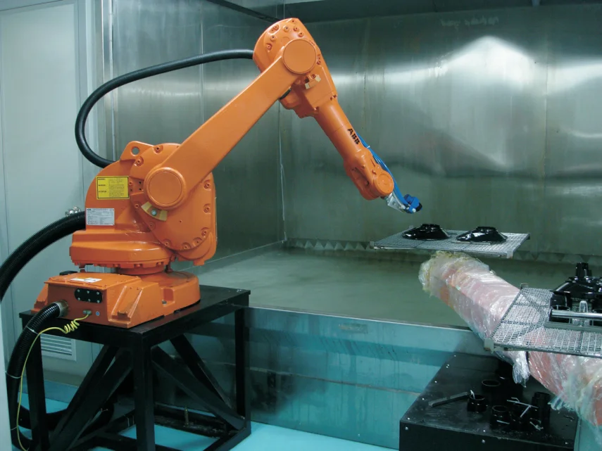 robotischer Pulverbeschichtungs-Sprüharm