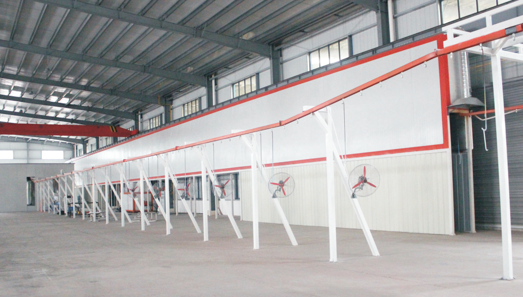 Straight-Through Bridge Curing Oven Exterior