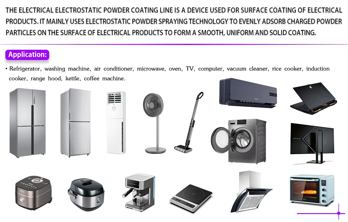Home appliance metal components and parts