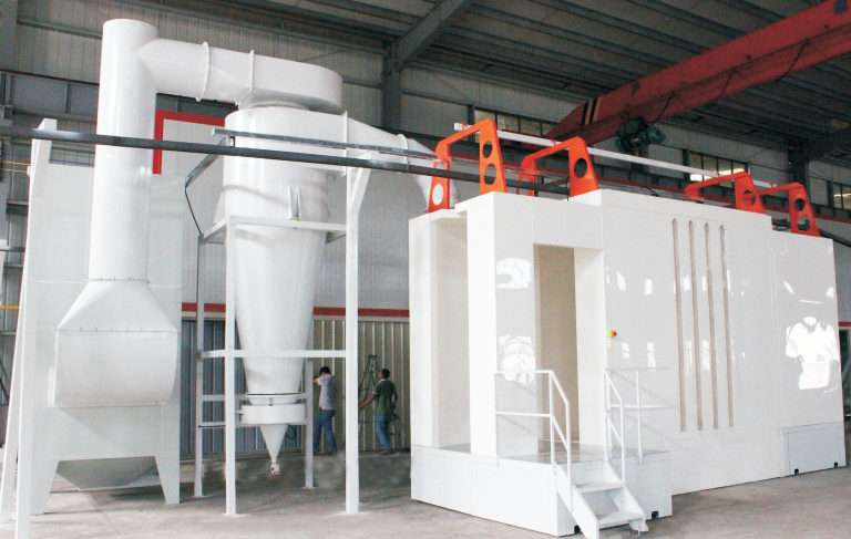 Large Cyclone Recovery Booth Site