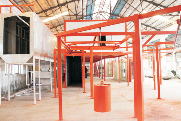 Multi-Line Bridge Curing Oven Site View