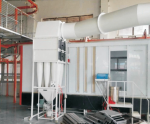 small cyclone powder recovery separator