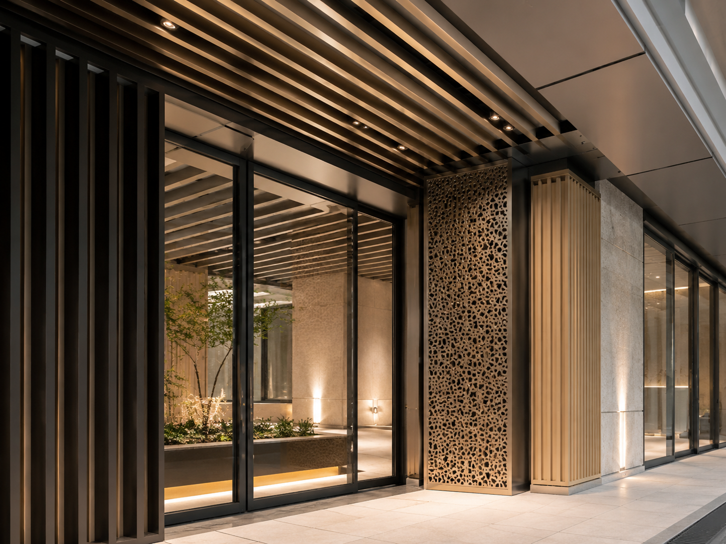Beautiful aluminum profile coating and architectural finish