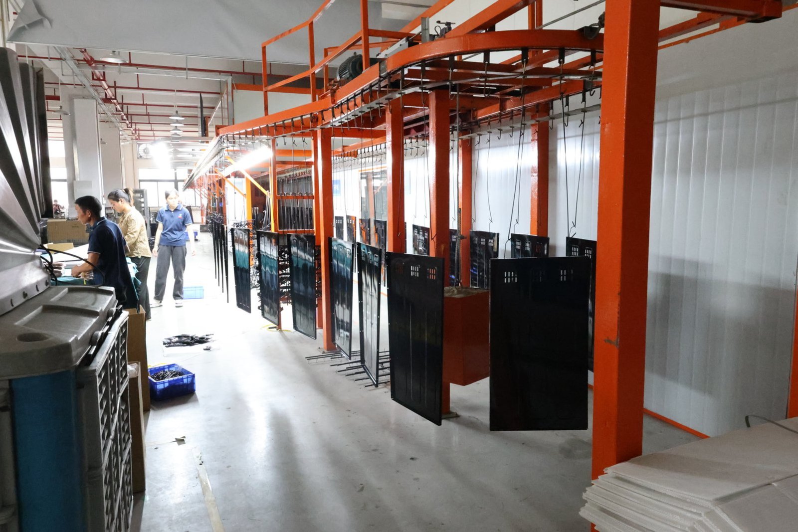 Home appliance coating surface quality challenge on air conditioner casing