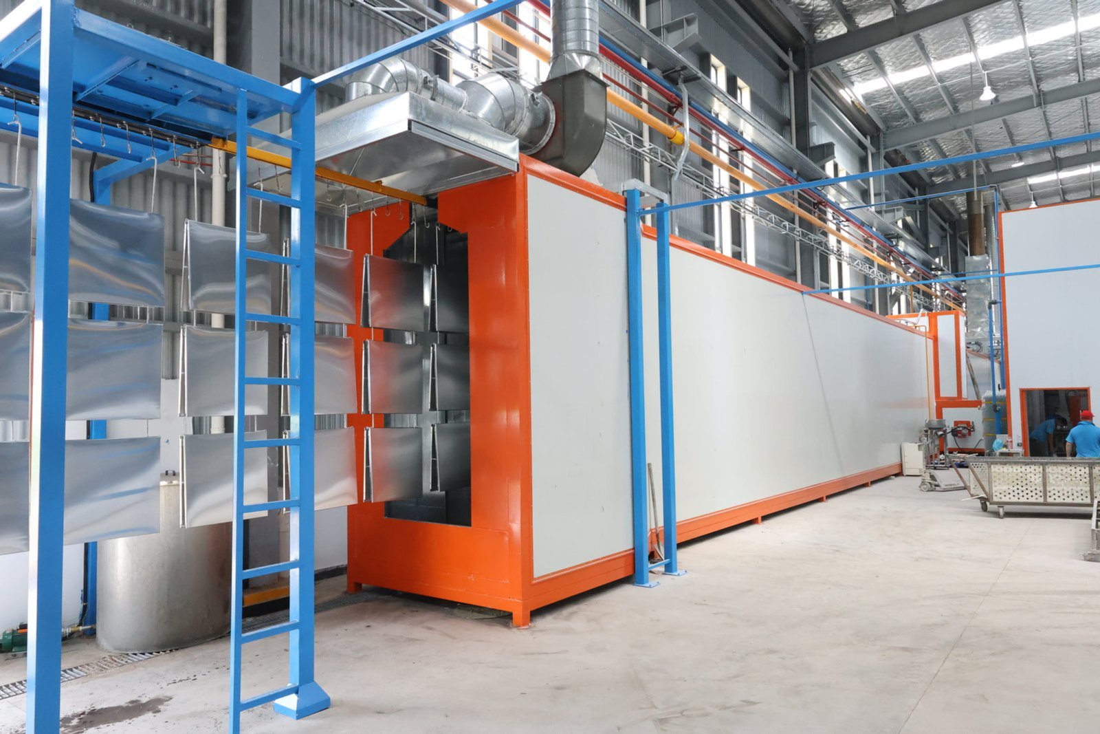 Highly adhesive coating for industrial equipment