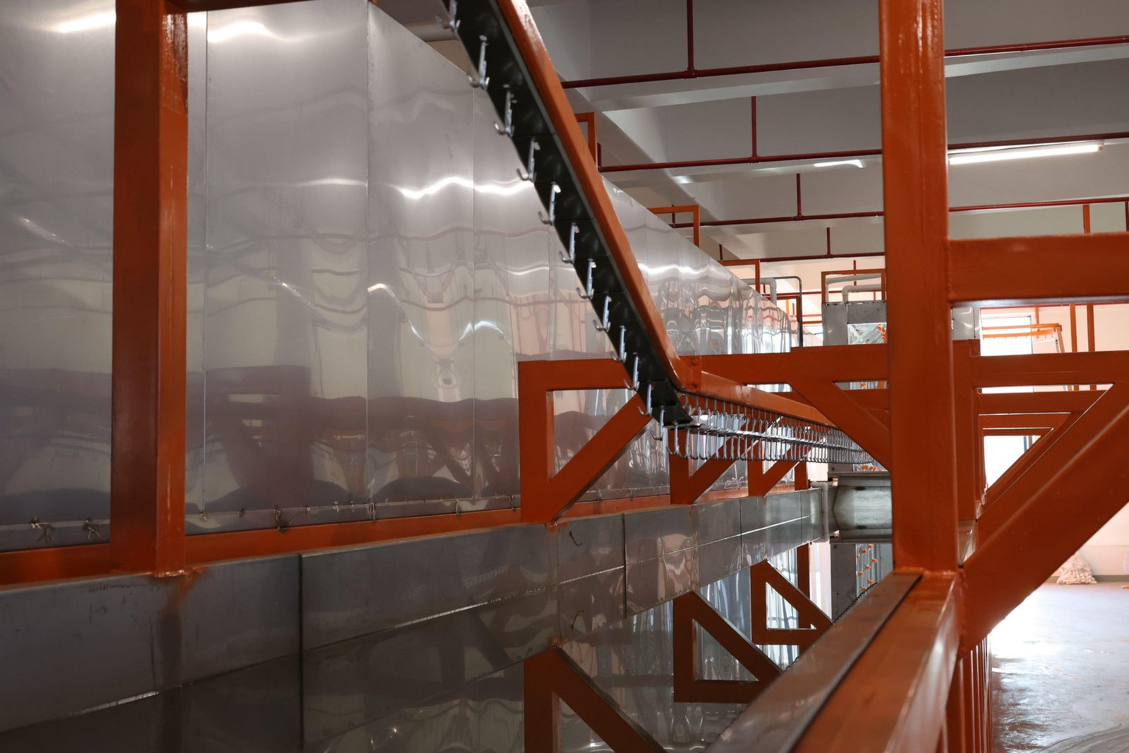 Pretreatment system for architectural coating line